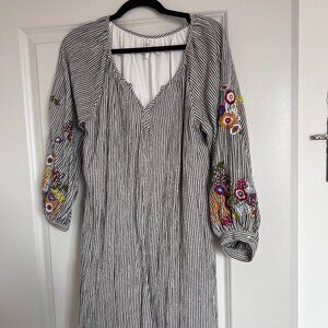 Anthropologie striped dress